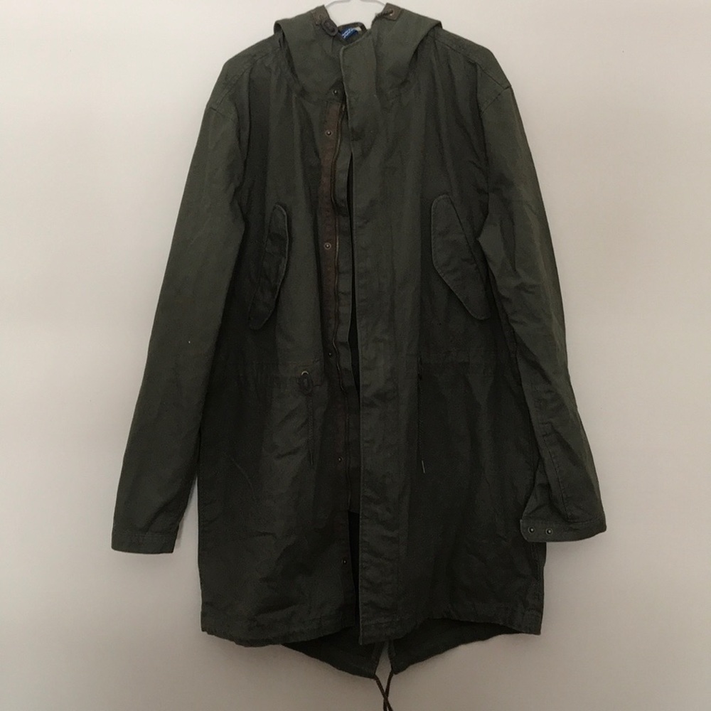 H&M Cotton Fishtailed Parka